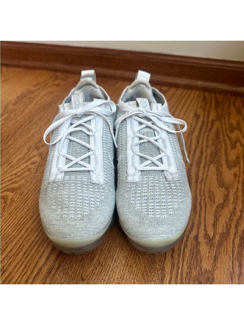 Nike Air VaporMax FK Shoes Womens 7 White - Picture 2 of 8